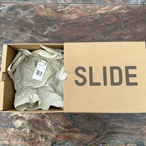 Yeezy Slide Glow Green Size 6 Authentic BOX ONLY